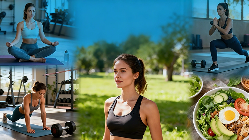 Women’s diet + exercise: one-click reset of vitality and slimness